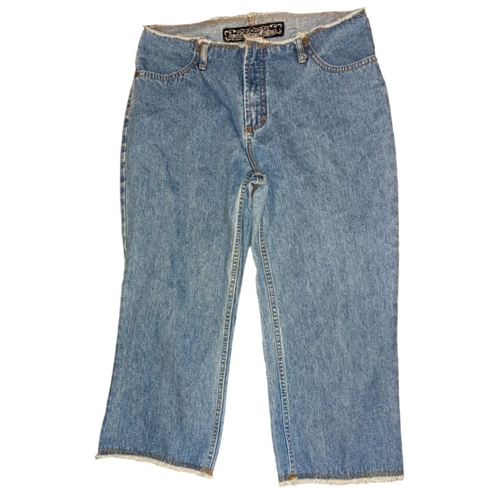 ‎No Excuses vintage jean capris size 9/10